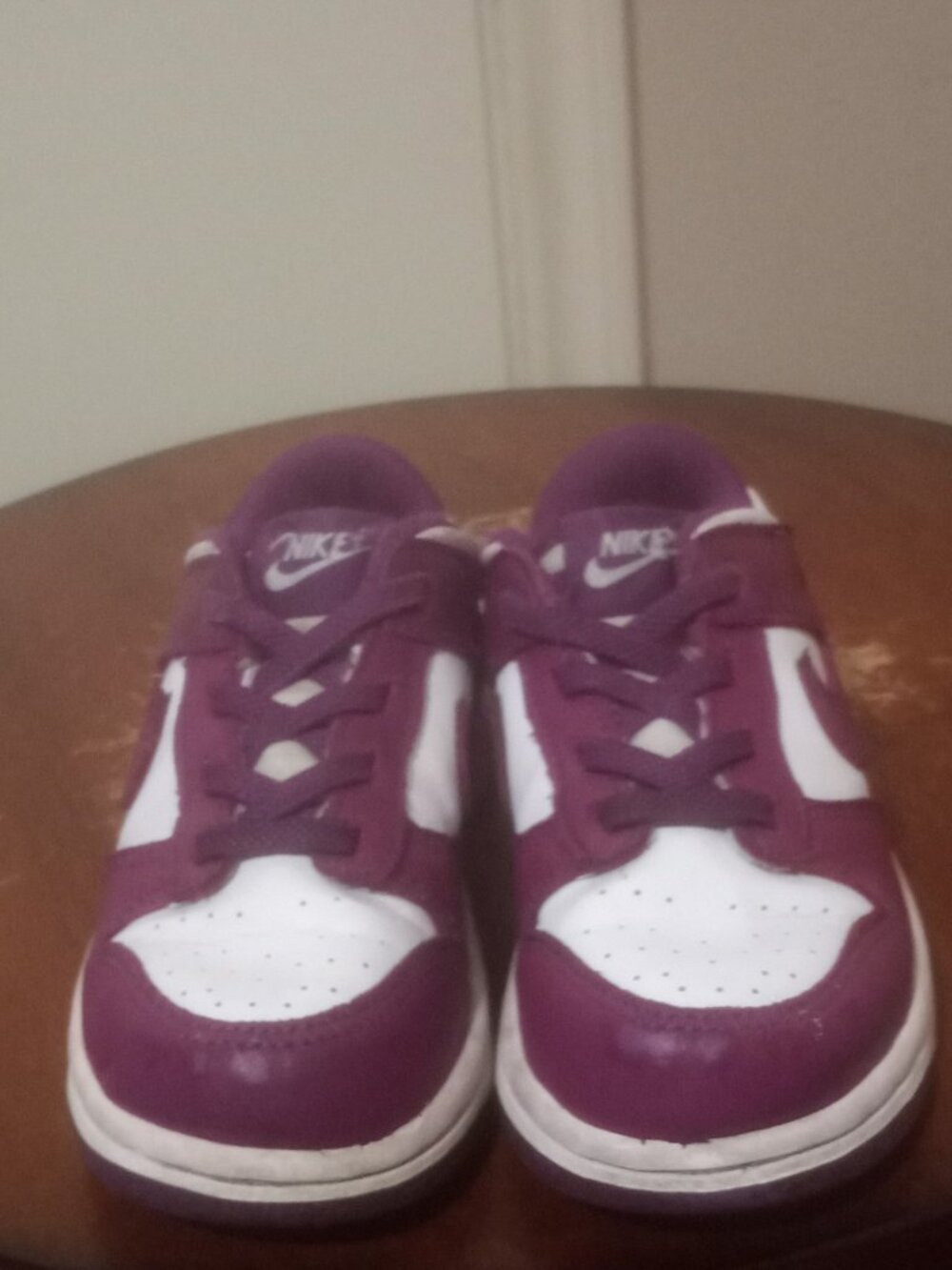 Nike Dunk Low Viotech Purple Sneakers Kids Toddler Size 9C (FB9107-110) - Picture 5 of 12